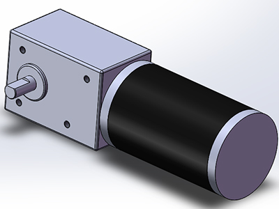 Schneckengetriebemotor