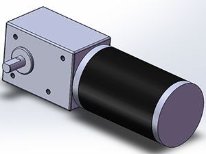 Elektromotor für Aufspanneinheit zum Laserschneiden