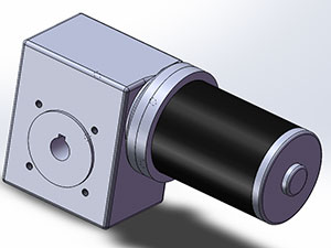 Elektromotor für Aufspanneinheit zum Laserschneiden